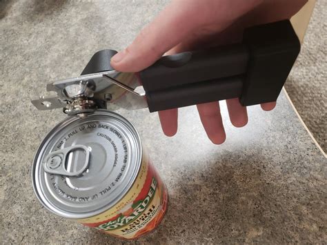 One Handed Can Opener : 6 Steps - Instructables