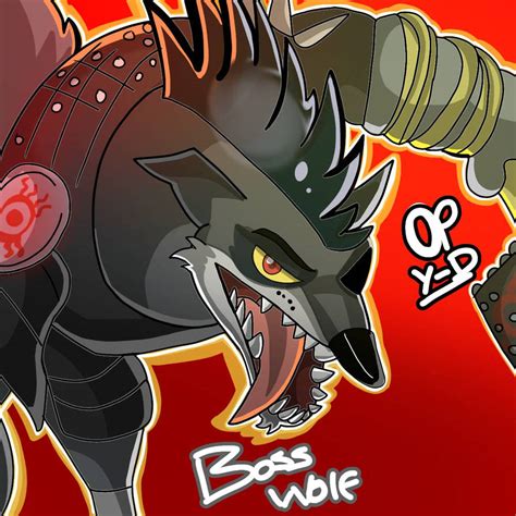 Boss Wolf By Opaii Yameiideko On Deviantart