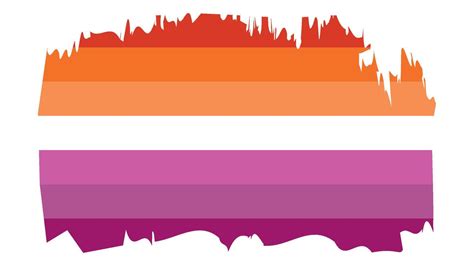 Lesbian Flag Illustration Lesbian Pride Flag Icon 12676801 Vector Art At Vecteezy