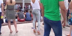 Sweet Ass White Jeans Tnaflix