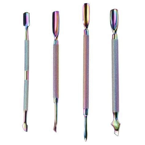 Professional Stainless Steel Cuticle Spoon Set Removal Gel Nail Art