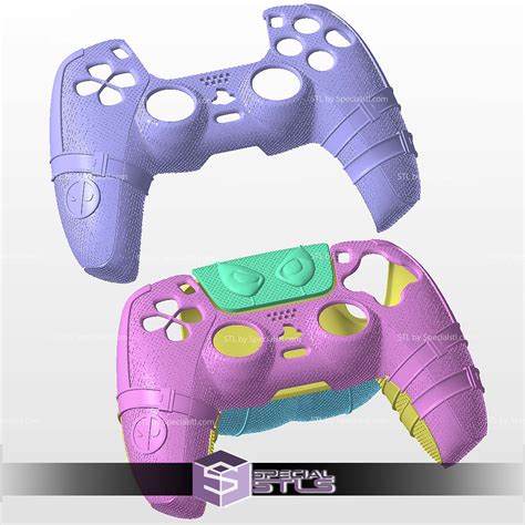 Deadpool Ps5 Controller Case Cover 3d Printing Models Specialstl