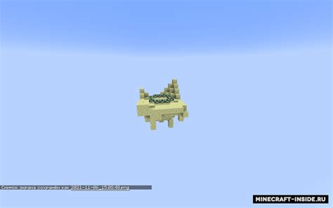 Hardcore Skyblock Хардкорный Скайблок 1 17 1 Карты для Майнкрафт