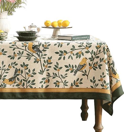 Amazon Patdrea Designer French Floral Table Cloth Square Table