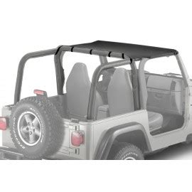 B Che Bikini Bestop Noire Pour Jeep Wrangler Tj De
