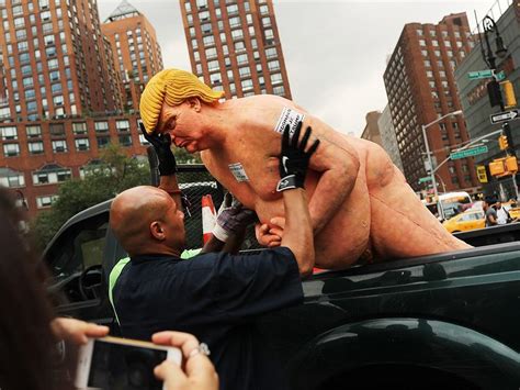 Bidders Vie To Take Home Naked Donald Trump Statue GMA News Online