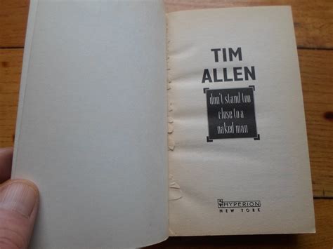 TIM ALLEN DON T STAND TOO CLOSE TO A NAKED MAN ROMAN EN Kupindo 45335417