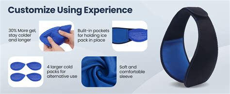 Newgo Face Ice Pack For Jaw Pain Hot Cold Compress Jaw Ice Pack For Wisdom Teeth Pain Relief