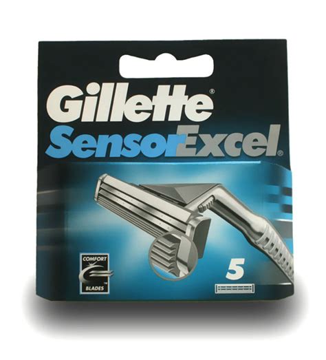 Gillette, Sensor Excel, wkłady do maszynki, 5 szt. | Sklep EMPIK.COM