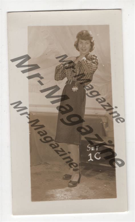 Vintage Risqué Sexy Pinup B W 4 x2 Cheesecake Curly Blonde Striptease PB 41 eBay