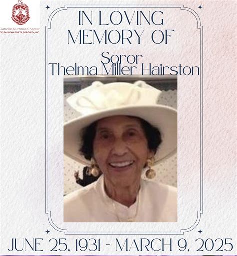 The Danville Alumnae Chapter of Delta Sigma Theta Sorority