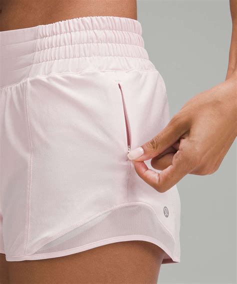 Lululemon Hotty Hot High Rise Lined Short 2 5 Flush Pink Lulu Fanatics