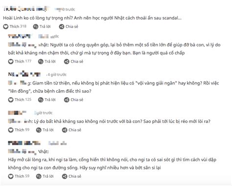 Tranh C I Gay G T Khi Ho I Linh R C R Ch T I Xu T Sau Scandal L N Nh T S Nghi P