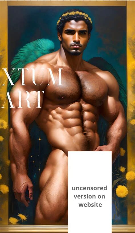 Big Poster Gay Art Naked Man Lgbtq Print Hot Guy Gay Print Wall Decor Athletic Guy Gay