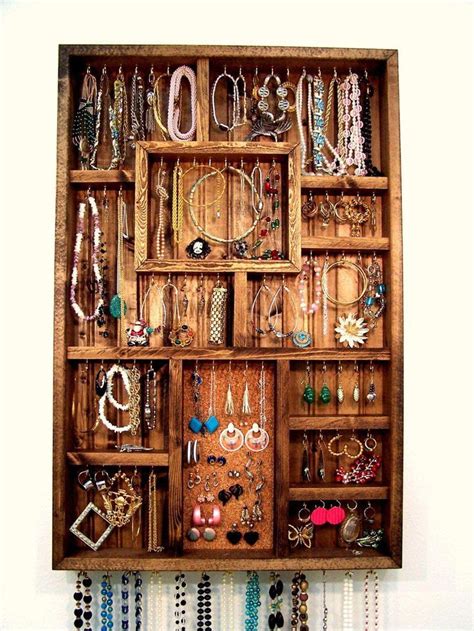 Homemade Jewelry Organizer Jewelry Organization Jewellery Storage