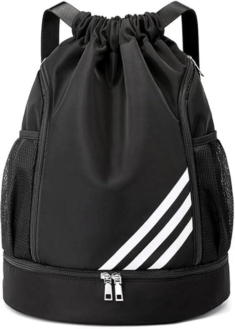 HUIOP Mochila para bolas esportivas ao ar livre bolsa cordão