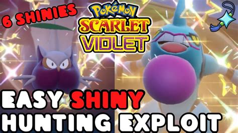 Insanely Easy Shiny Hunts Exploit For Pokemon Scarlet And Violet