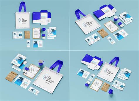 5 Free Corporate Branding Stationery Mockup Psd Files Good Mockups