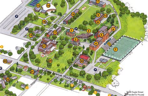 Lindsey Wilson College Campus Map | Zip Code Map