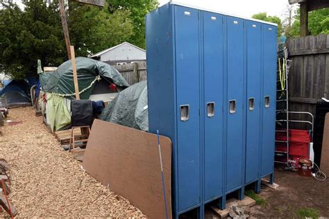 On New Haven S Rosette Street Backyard Encampment Grows