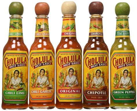 Amazon Cholula Hot Sauce Variety Pack Different Flavors Oz Bottles Grocery