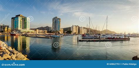 Panorama View Of Santa Marta Colombia Editorial Stock Photo Image Of