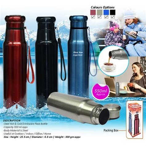 Silver And Red Hot Cold Flask Bottle Size Litres Ml At Rs Piece In Mumbai