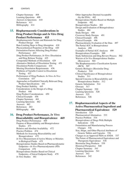 Applied Biopharmaceutics & Pharmacokinetics | PDF