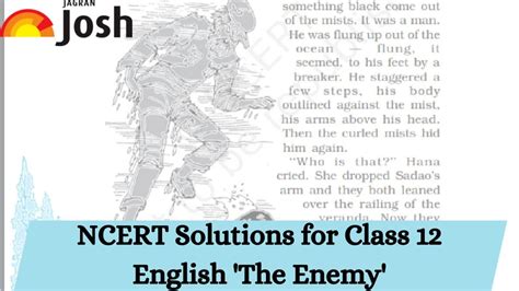 Ncert Solutions For Class 12 English Vistas Chapter 4 The Enemy Download Pdf