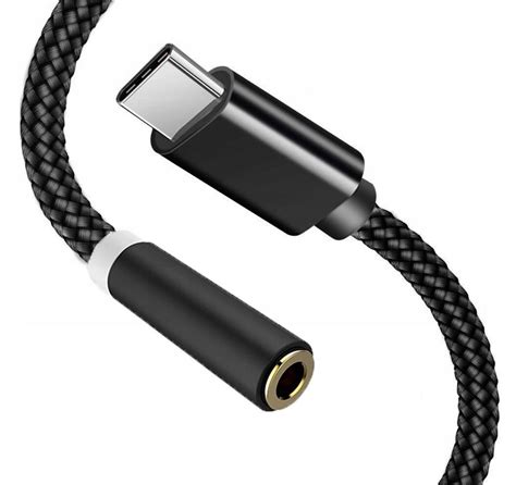 Przejściówka Kabel USB TYP C Jack 3 5mm Adapter ERLI pl