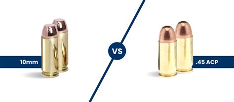 10mm Vs 45 ACP Showdown Comparing Specs Uses And More Academy