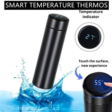 Hot Water Pot Temperature Measurement LCD Display Stainless Steel