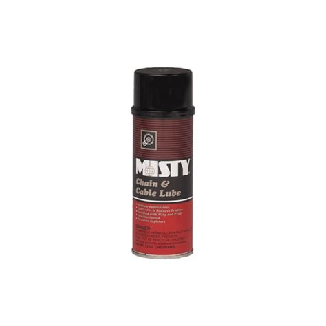 Misty Chain Cable Spray Lube, Aerosol Can, 12oz - AMRA35216