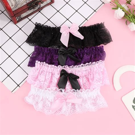 Women Lace Bow Garter Sexy Lingerie Lace Floral Leg Ring Belt Bowknot Leg Loop Wedding Bridal