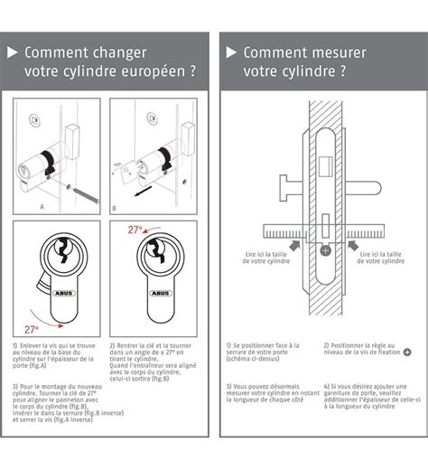 Demi Cylindre de sécurité Vachette VRX Barillet 30 x 10 pour serrure de