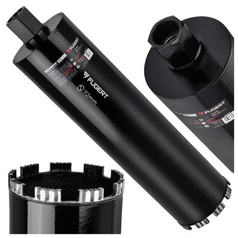 Koronka do Ścian Betonowych Fi 11 cm z Przdluzka - Niska cena na Allegro