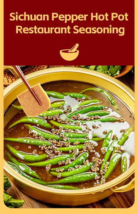 Green Pepper Hot Pot Seasoning Spicy Hot Pot Base With Green Pepper And Pepper Wholesale Hot Pot