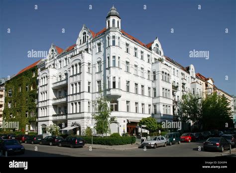 berlin germany corner house  schoeneberg stock photo alamy