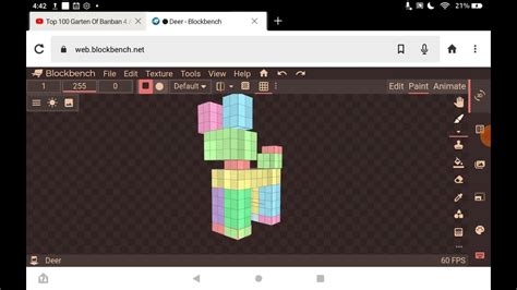 I Made A Model In Blockbenchfirst Mob Created Youtube