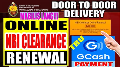 Nbi Clearance Quick Renewal Online Door To Door Delivery Step By