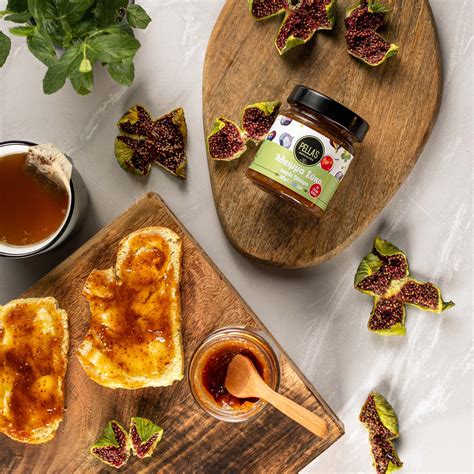 No sugar added, Fig spread-Pella's Delicacies-225gr