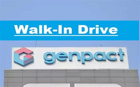 Genpact Walk In Interview 23 June 2024 Apply Now Alexa Hire