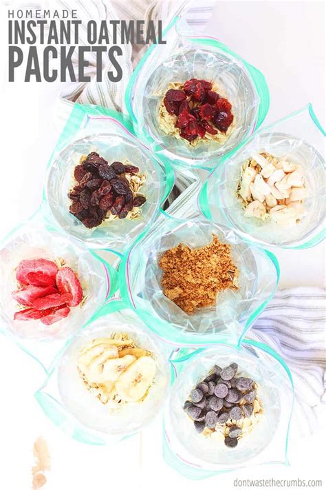 The Ultimate Guide To Homemade Instant Oatmeal Packets