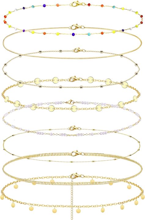 SAILIMUE Pcs K Gold Plated Waist Chains Body Chains For Women Layered Bikini Belly Chains For