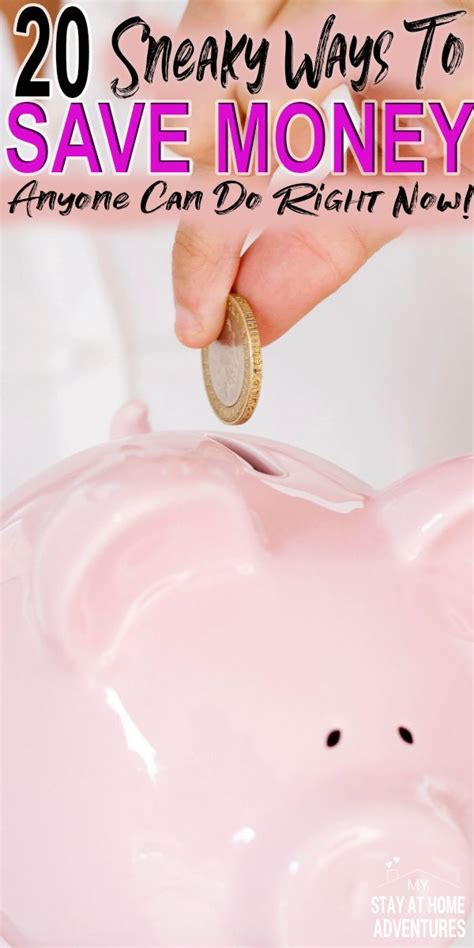 20 Sneaky Ways To Save Money You Are Not Doing Savemoney Money