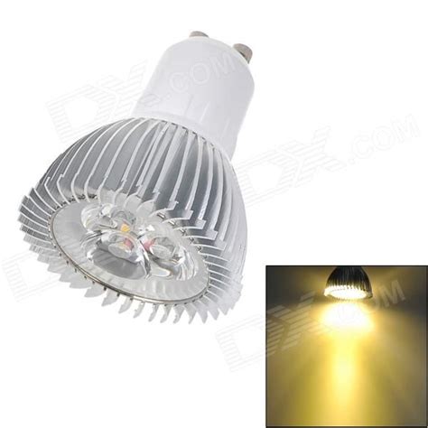 Gu10 3w Warm White Led Spot Bulb Silver 85 265v