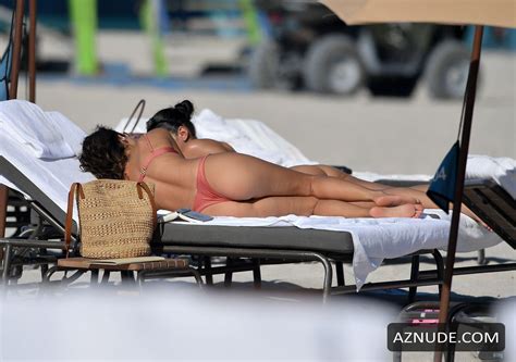 Chantel Jeffries Sexy Spotted Showing Off Her Attractive Bikini Body At Miami Beach Aznude