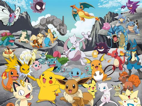 Original 150 Pokemon Wallpaper