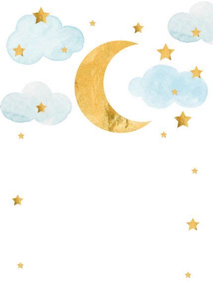 Moon And Stars Theme Baby Shower Invitation Zazzle Star Baby Shower