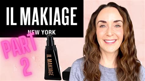 PART 2 TRYING ANOTHER IL MAKIAGE FOUNDATION ON MY DRY MATURE SKIN